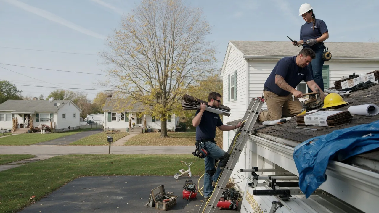 Local Roofing Contractors in Johnsonville, IL near me